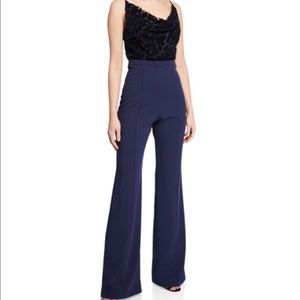 Black Halo navy jumpsuit